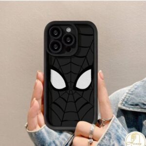 Premium spiderman silicon case for iphone (available for all model)