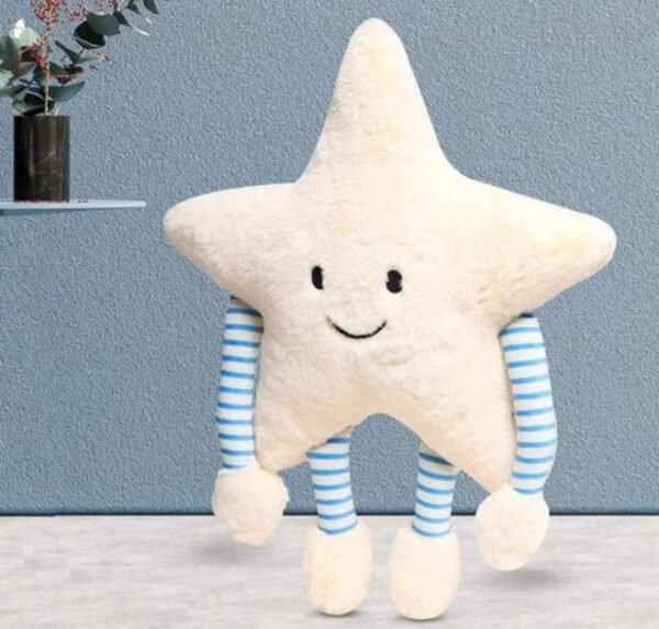 Star Soft Toy with Arms & Legs | Plush Hugging Pillow for Kids