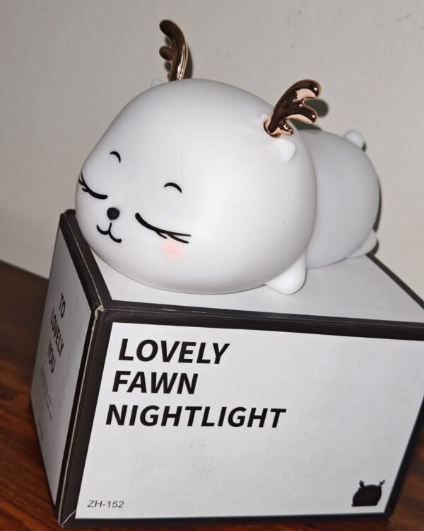 Lovely Fawn Night Lamp | Rechargeable | Multi-Colour Light - Image 3