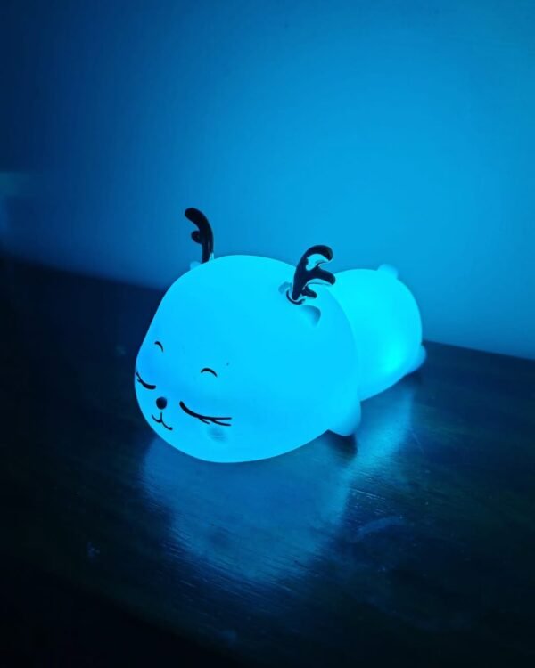 Lovely Fawn Night Lamp | Rechargeable | Multi-Colour Light - Image 2