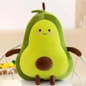 Cute Avocado Teddy Bear Plush Pillow, Lovable, Huggable toy | Birthday Gifts