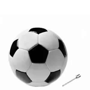 Black and white football, size- 5------*