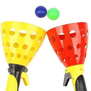 Ball launcher game with 2 balls | throw and catch ball