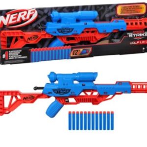 Nerf Alpha Strike Mantis LR -1 Dart Blaster With targeting Scope and 5|