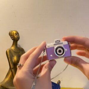 Portable mini cute camera, available in multiple colours, spy camera for school and events